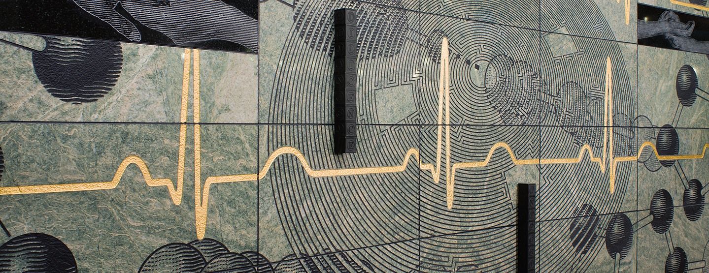 Medical school mural