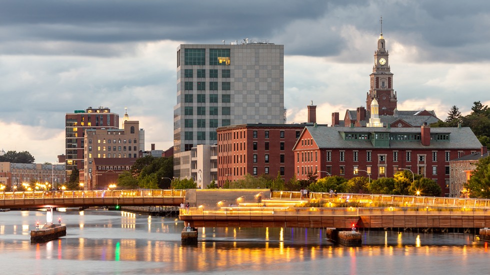 Providence pedestrian bridge